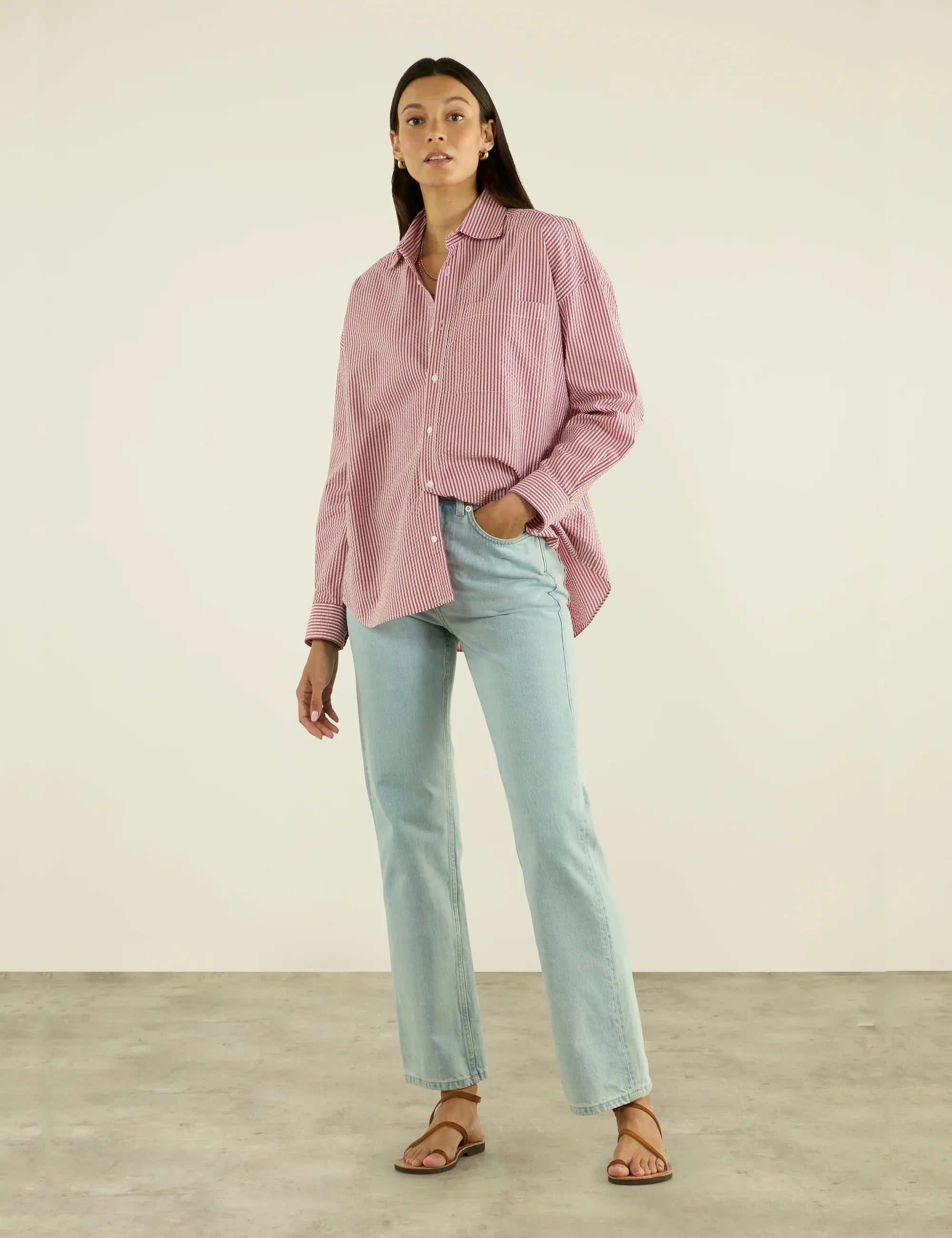 The Weekend: Seersucker, Pink and Berry Stripe