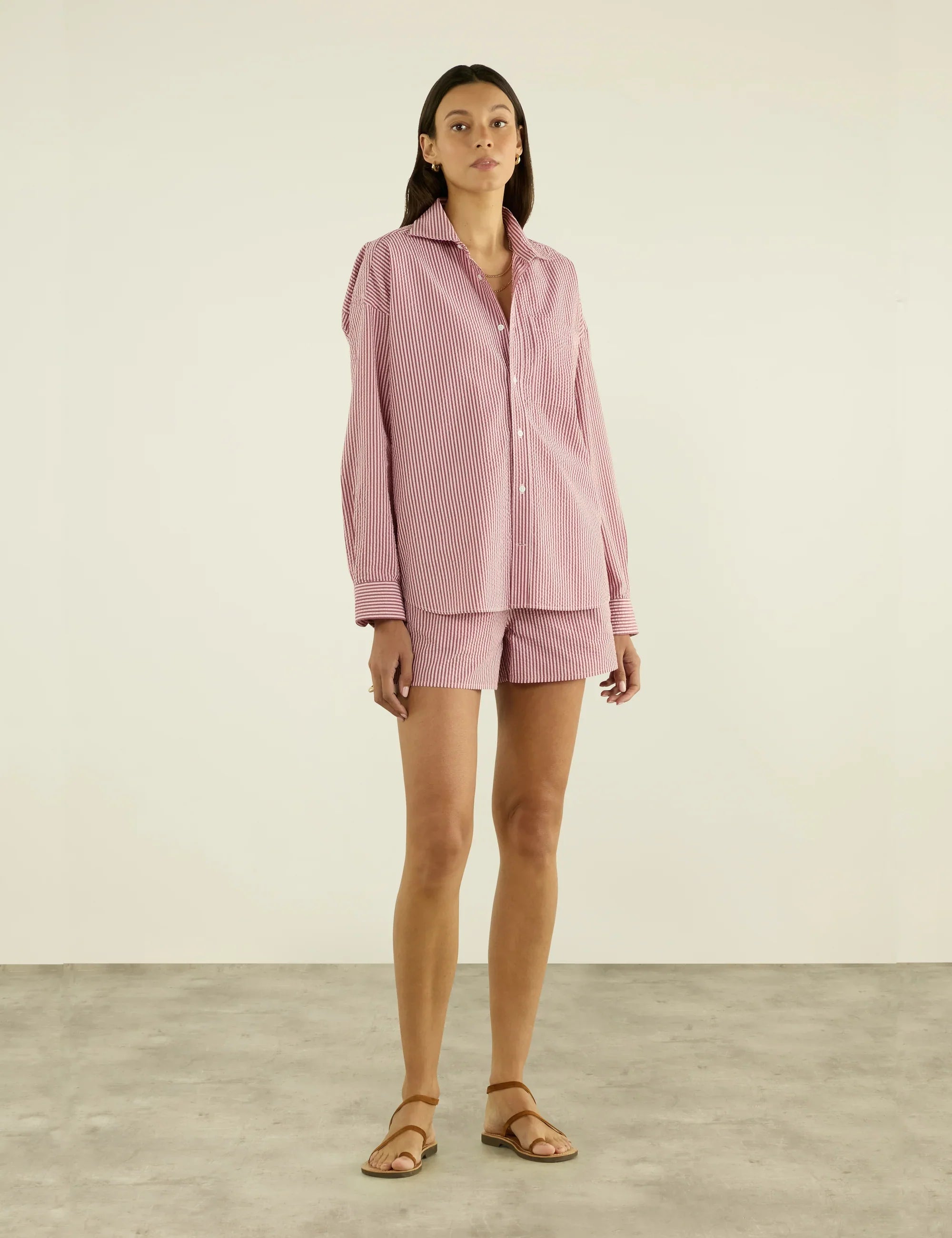 The Weekend: Seersucker, Pink and Berry Stripe