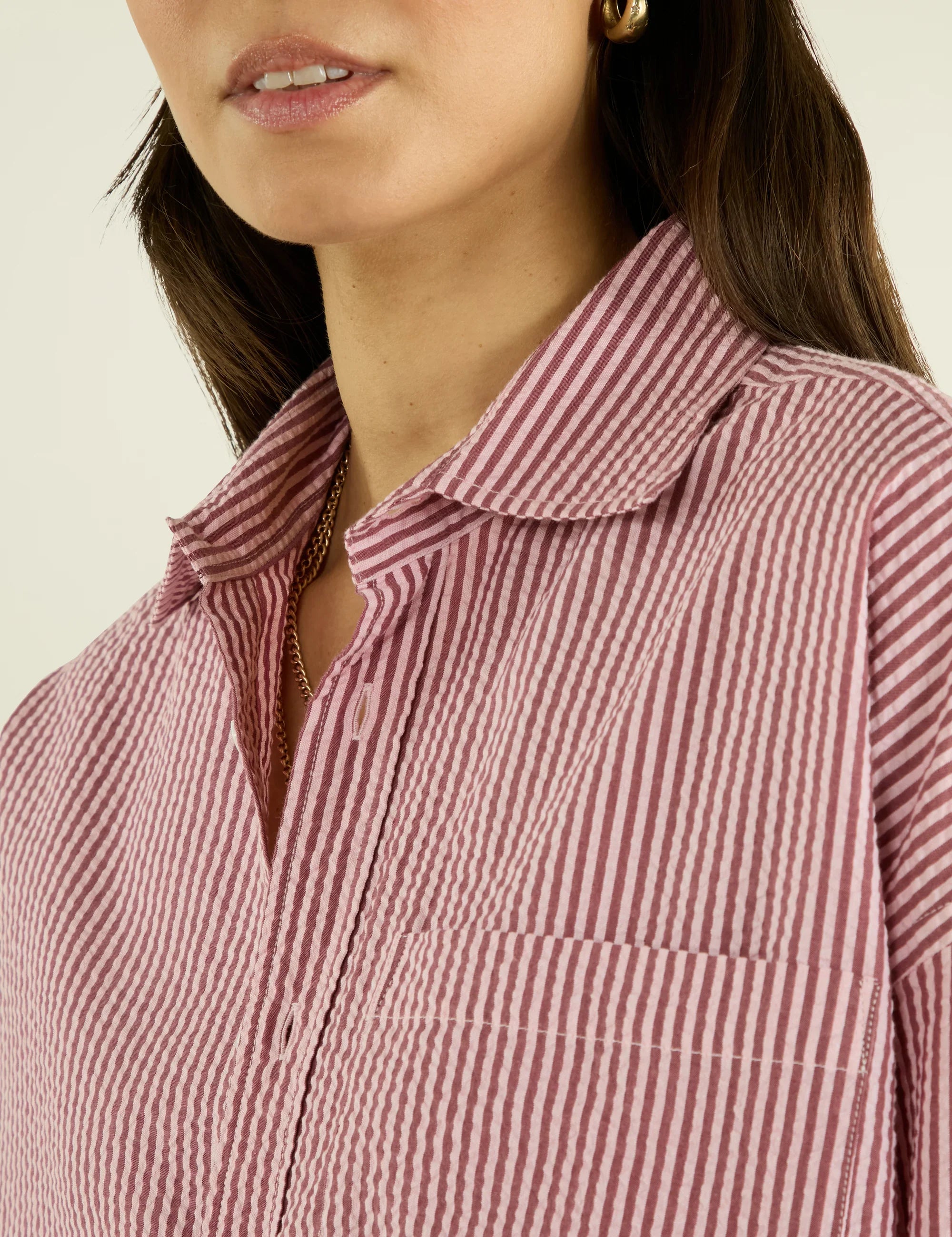 The Weekend: Seersucker, Pink and Berry Stripe