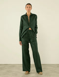 The Palazzo: Linen, Hunter Green