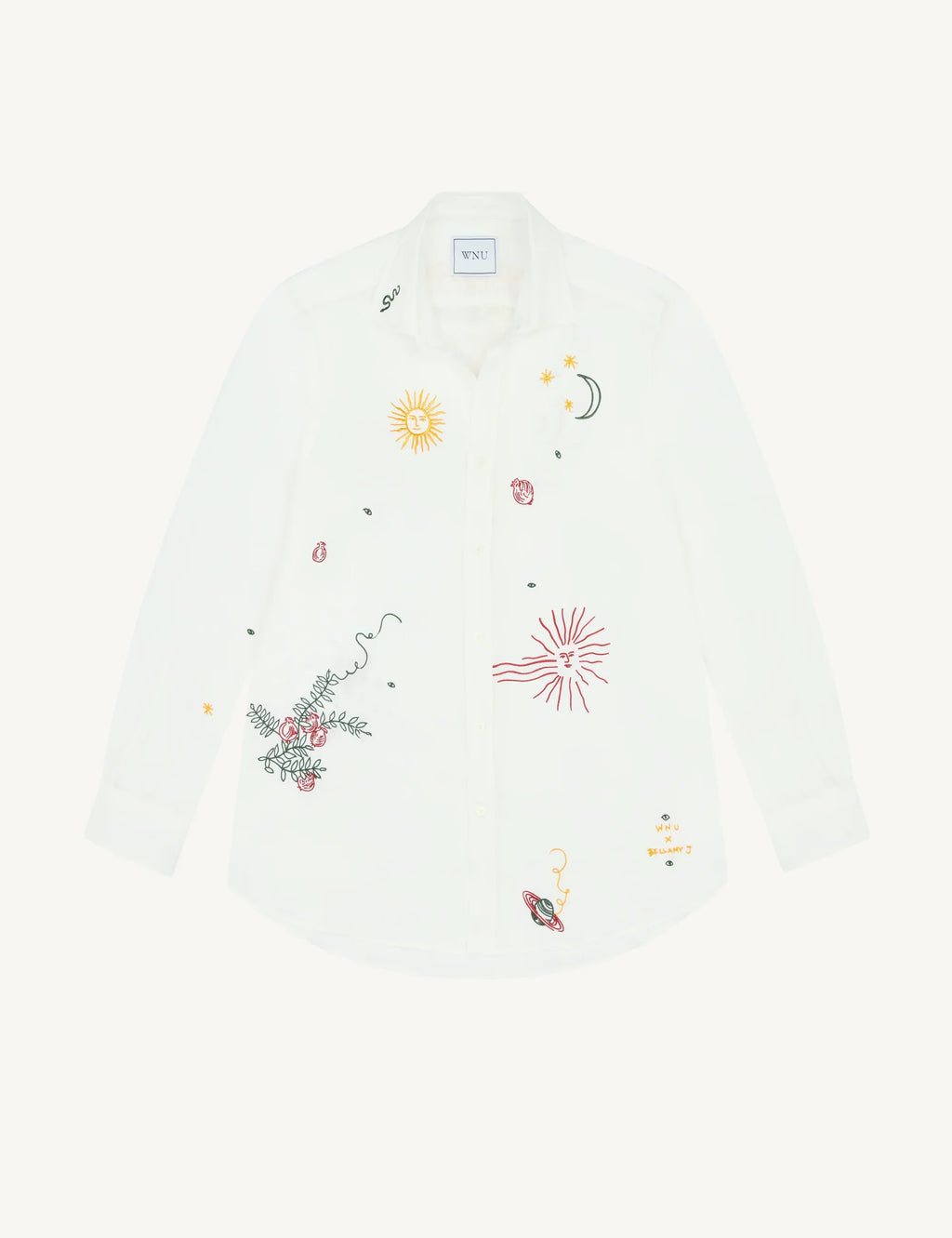 The Set: Linen White x Bellamy Jean Shirt & Boxer