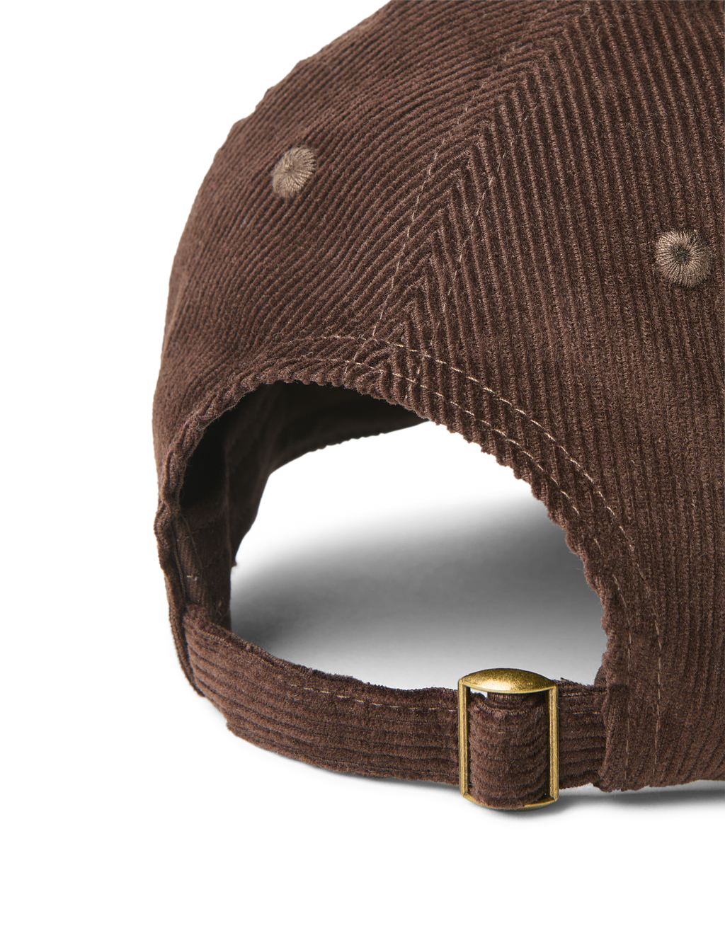 The Cap: Cotton Corduroy, Chocolate