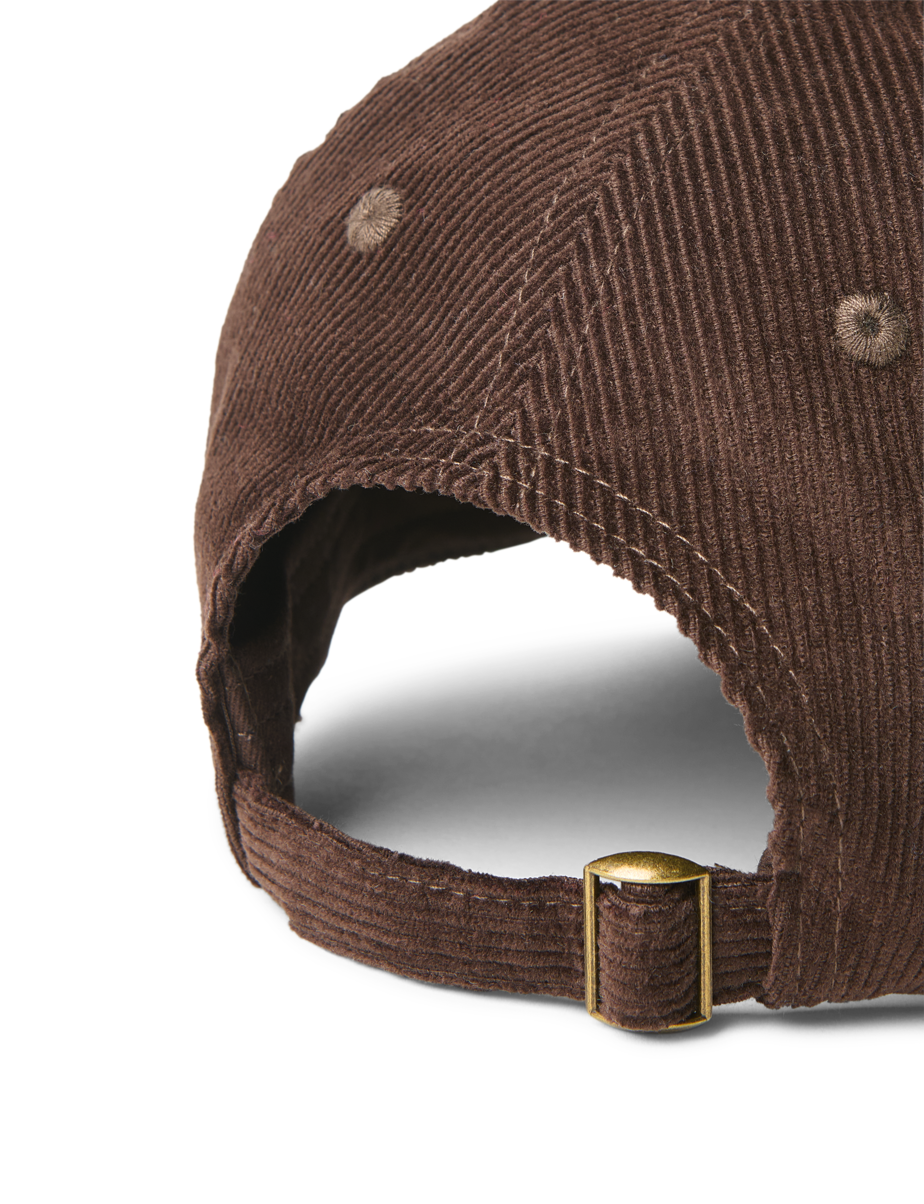 The Cap: Cotton Corduroy, Chocolate