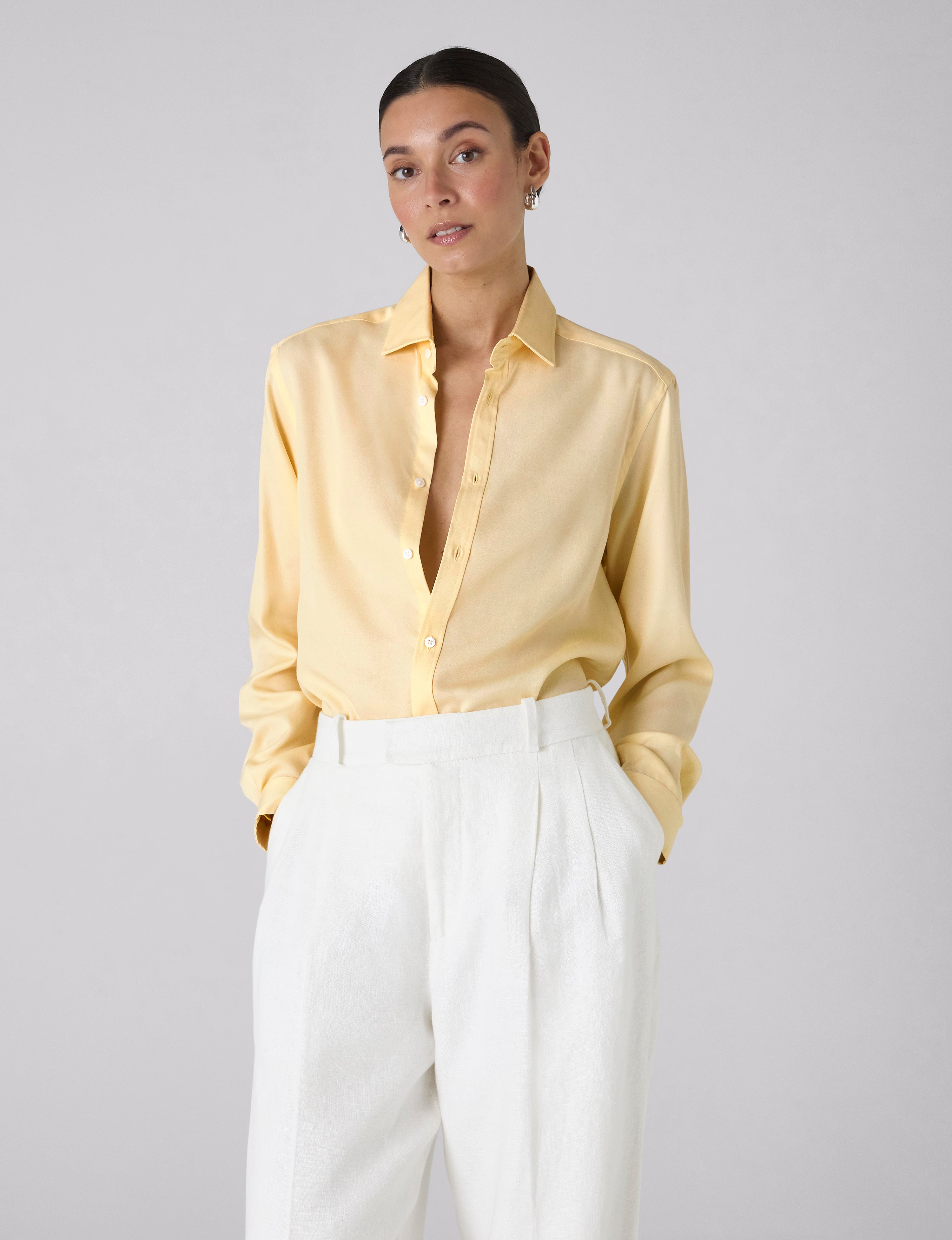 The Classic: TENCEL™ Lyocell, Pale Yellow
