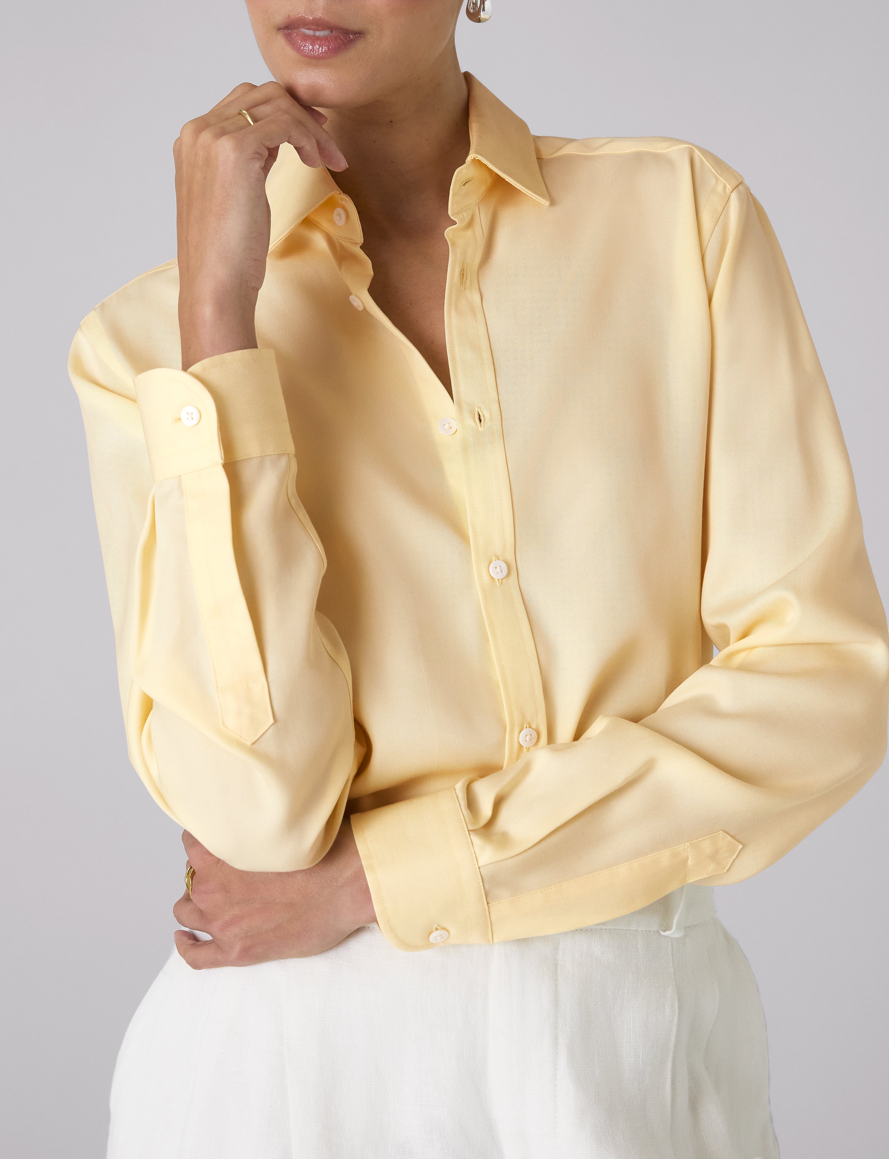 The Classic: TENCEL™ Lyocell, Pale Yellow