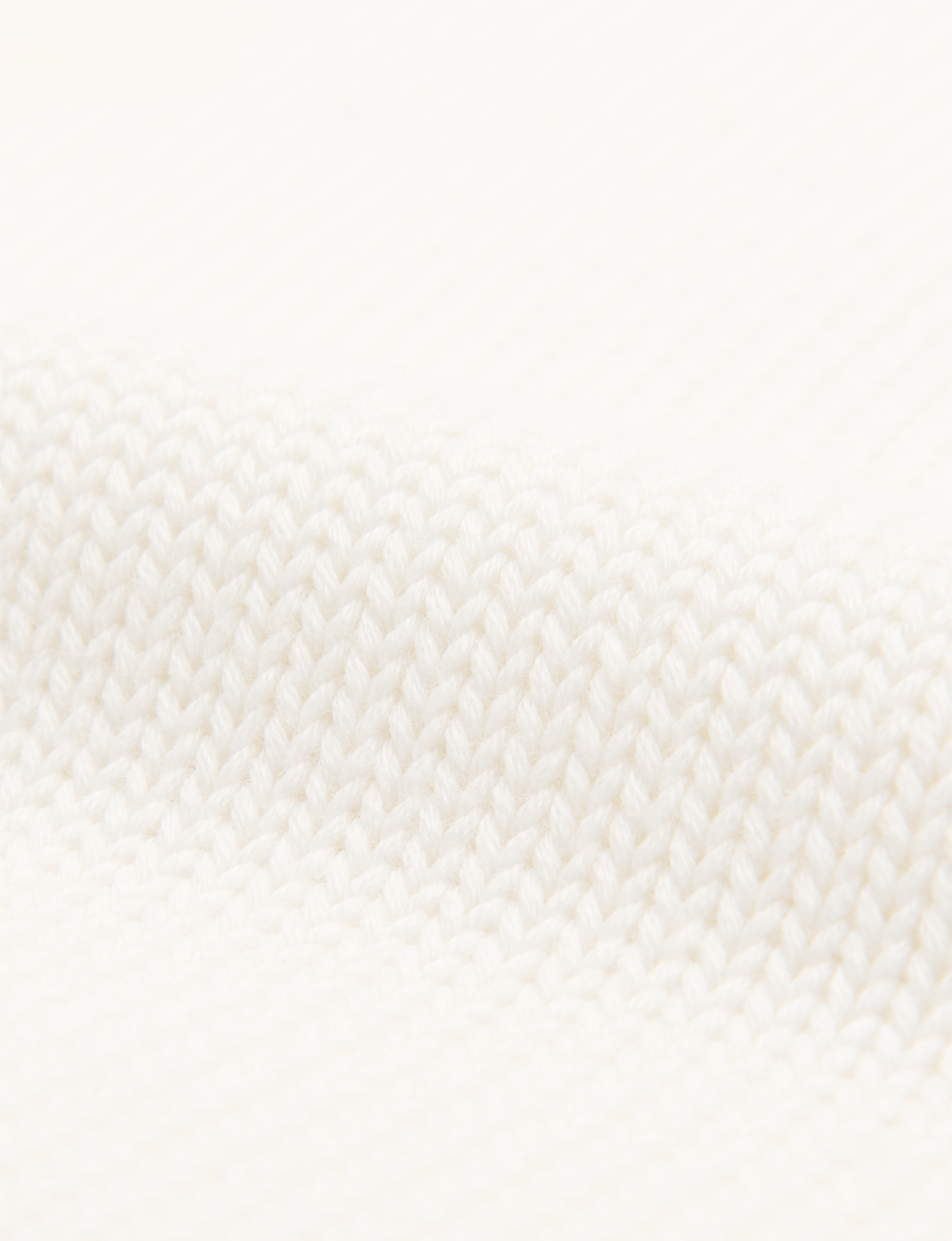 Devon Jumper: Cotton, Cream