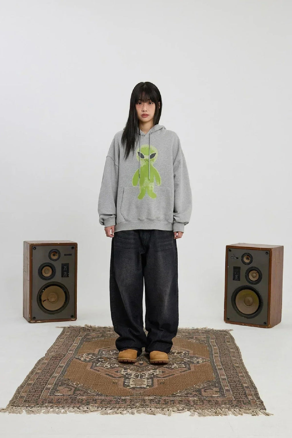 Alien Graphic Hoodie