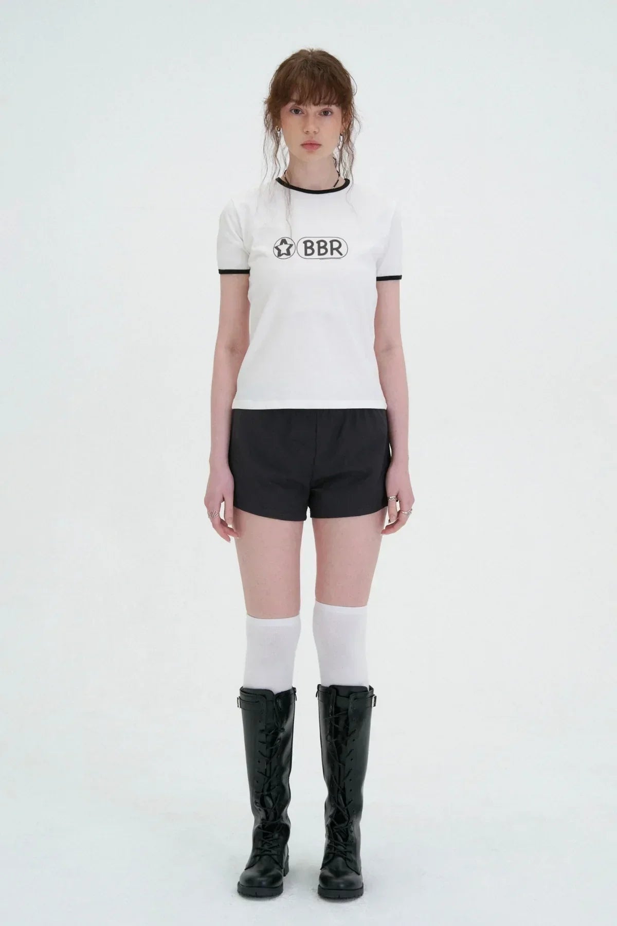 Cachion Double Mini Skirt