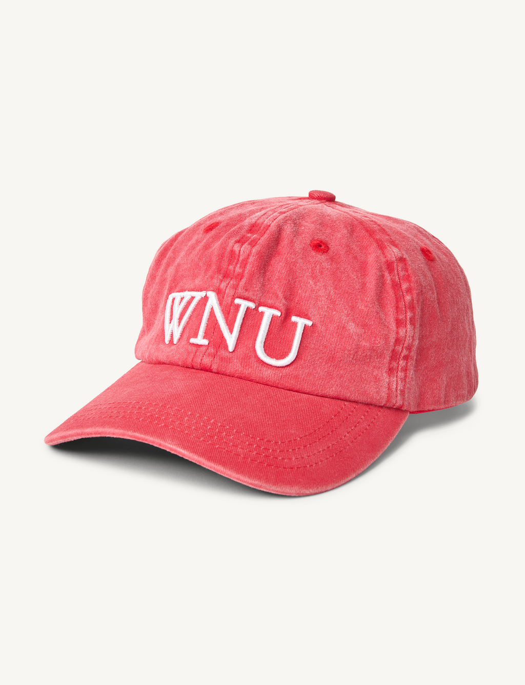 The Cap: Cotton, Washed Red